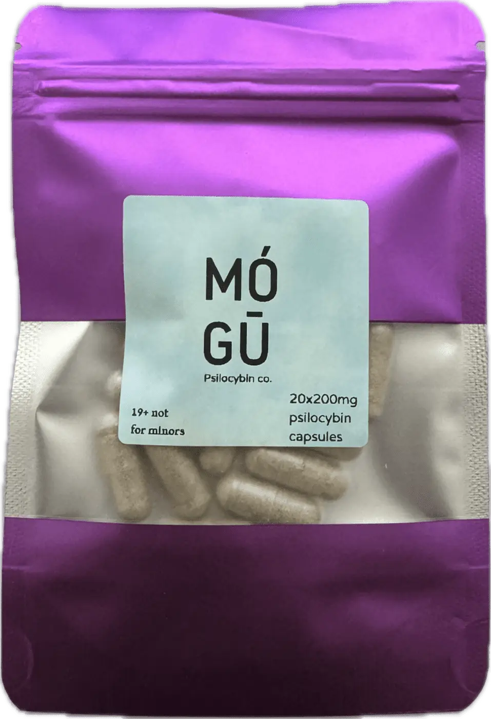 Magic Mushroom Capsules - 200mg - MÓGŪ