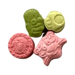 M Pressed Pills (MDMA & MDA)