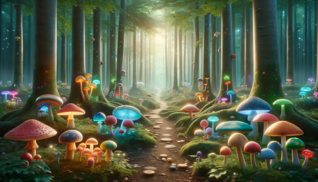 Magic mushrooms