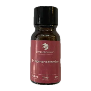 S – Isomer Ketamine – Flavoured Nasal Spray – by “Dimensions Inc”