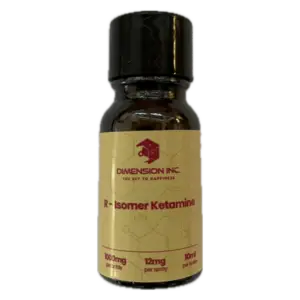 R – Isomer Ketamine – Flavoured Nasal Spray – by “Dimensions Inc”