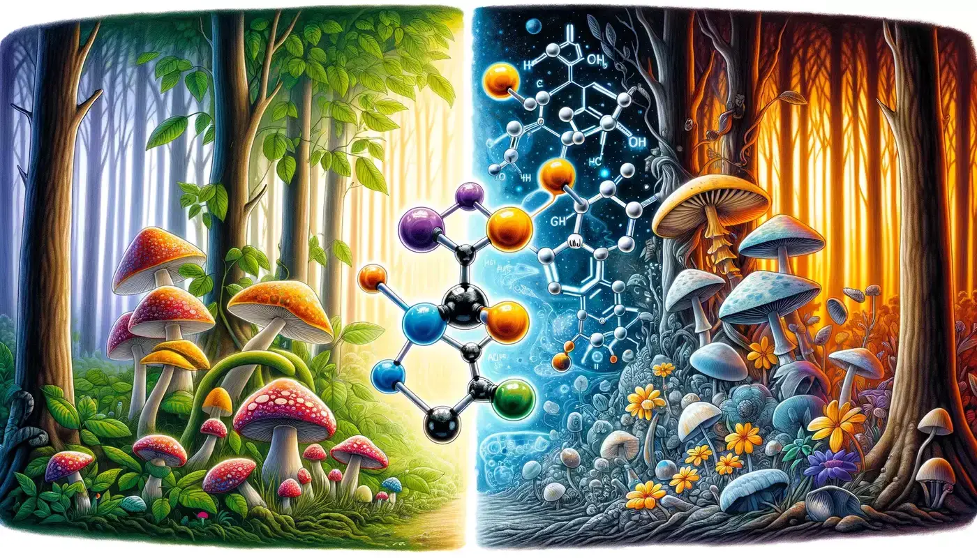 Read more about the article Magic Mushrooms vs. Psilocybin: Are They Different? (2024 Guide)