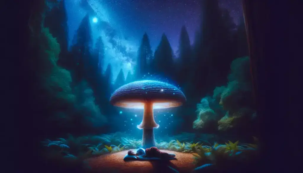 sleep on shrooms