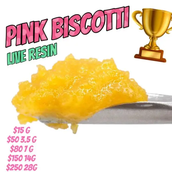 Pink Biscotti Live Resin