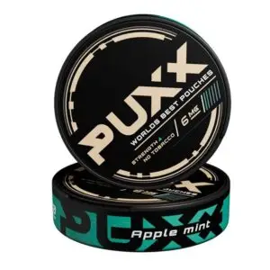 Puxx – Nicotine Pouches – Apple Mint – 6mg; 12mg