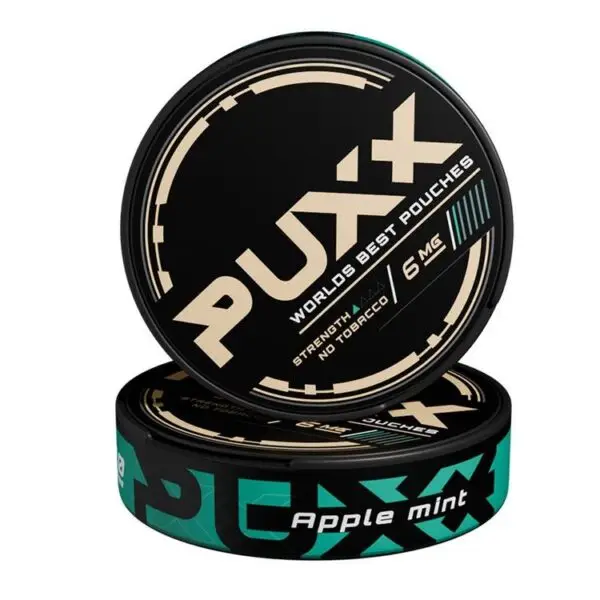 Puxx - Nicotine Pouches - Apple Mint - 6mg; 12mg