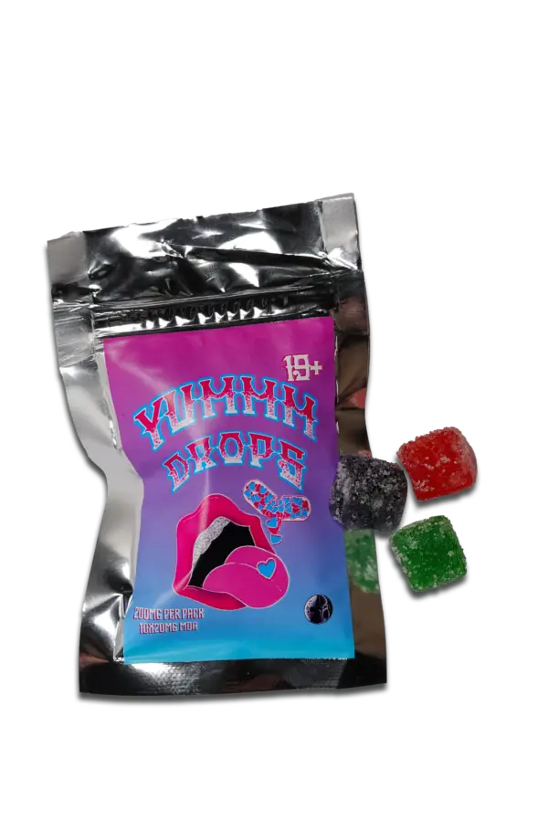 MDA Microdose Gummies - 10 x 20mg - Yummy Drops