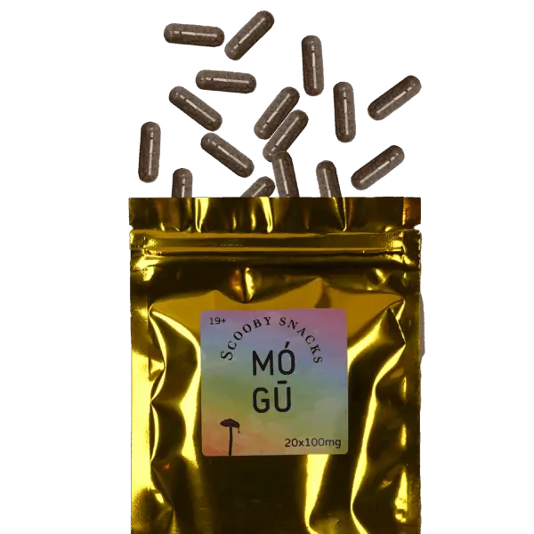 Scooby Snacks Magic Mushrooms Capsules - 200mg - Super 7 Blend with Cacao