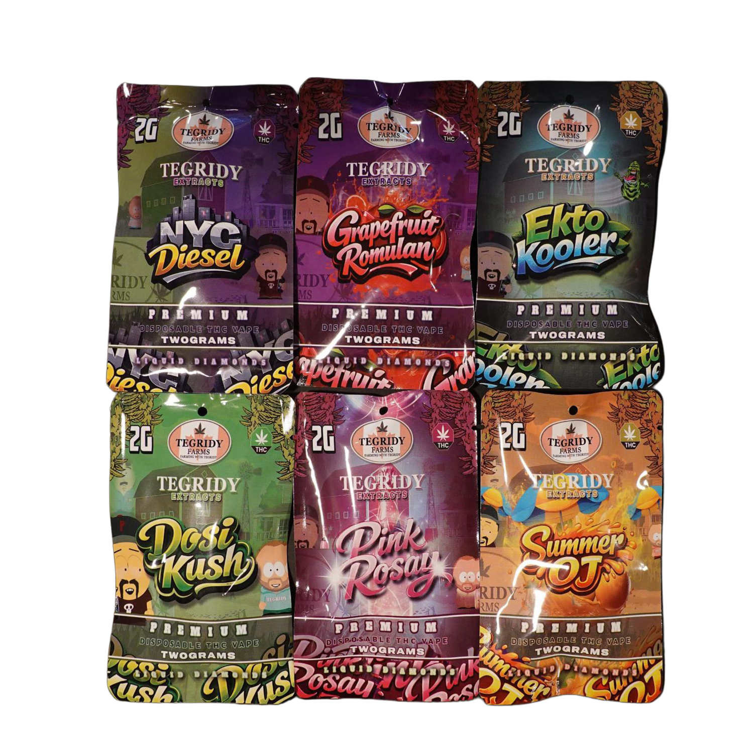 Tegridy Extracts Liquid Diamonds THC Pen (2g)